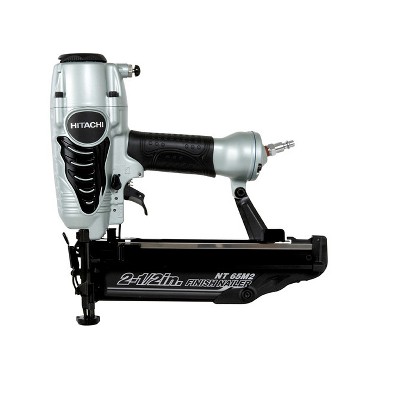 Hitachi NT65M2S 16-Gauge 2-1/2 in. Oil-Free Straight Finish Nailer Kit Manufacturer Refurbished