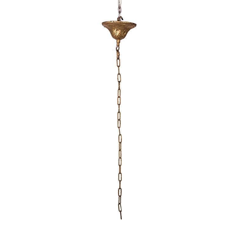 Classic Vintage Chandelier Gold/White - A&#38;B Home, 3 of 8