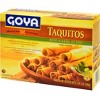 Goya Mexican Kitchen Frozen Beef Taquitos - 21oz/20ct : Target