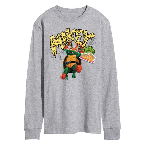 Men's - Teenage Mutant Ninja Turtles - Michelangelo AKA Mikey Long Sleeve Graphic T-Shirt - image 1 of 4