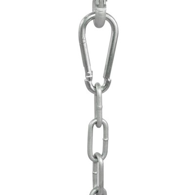 Blue Full Bucket Toddler Swing with Coated Chains