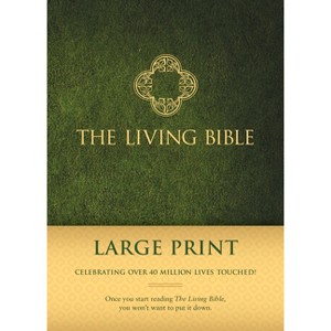 Living Bible Paraphrased-LIV-Large Print - (Hardcover) - 1 of 1