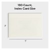 Smead Self-Adhesive Poly Pockets Top Load 5-5/16 x 3-5/8 Clear 100/Box 68153 - 3 of 4