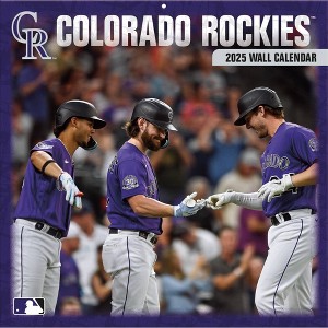 MLB Colorado Rockies 2025 12"x12" Team Wall Calendar - 1 of 4