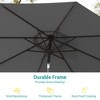 Sonkuki 9 FT Outdoor Patio Umbrella Market Table Umbrella With a Crank for Garden, Deck and Pool - 4 of 4