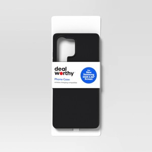 Samsung S25 Ultra Phone Case - dealworthy™ Black - 1 of 3