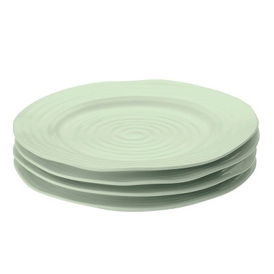 Portmeirion Sophie Conran Dinner Plates 11 Inch Set of 4 Elegant Porcelain Dining Plates Contemporary Design Dishwasher Microwave & Freezer Safe