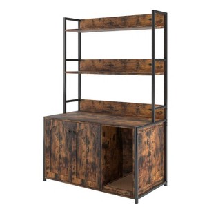 White Cat Cabinet for Pet Room - 1 of 1