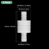 Unique Bargains Plastic Ozone Resistance Durable Non-Return Check Valve - 3 of 4