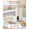 Mojgar 6-in-1 Nut Milk Maker, 20 oz Soy Milk Maker Machine with 6 Blades, for Homemade Oat, Nut, Soy, Juice - 3 of 4