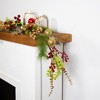 Northlight Ball Ornaments Glittered Artificial Christmas Garland - 5' x 10" - Unlit - 3 of 4