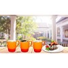 Bruntmor 18 Oz Plain Stacking Coffee Mug, Set of 6 Orange - 4 of 4