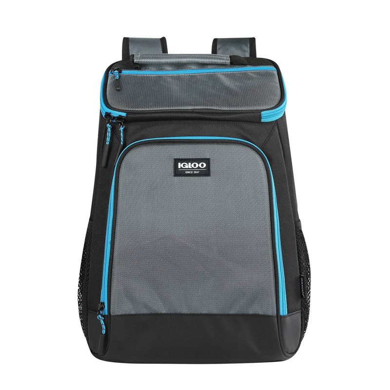 Igloo MaxCold Evergreen Top Grip 9qt Backpack Cooler - Black, 1 of 15