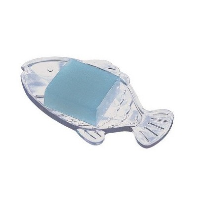 InterDesign 31300 Fish Soap Saver, 5-1/2" x 3-1/2", Clear