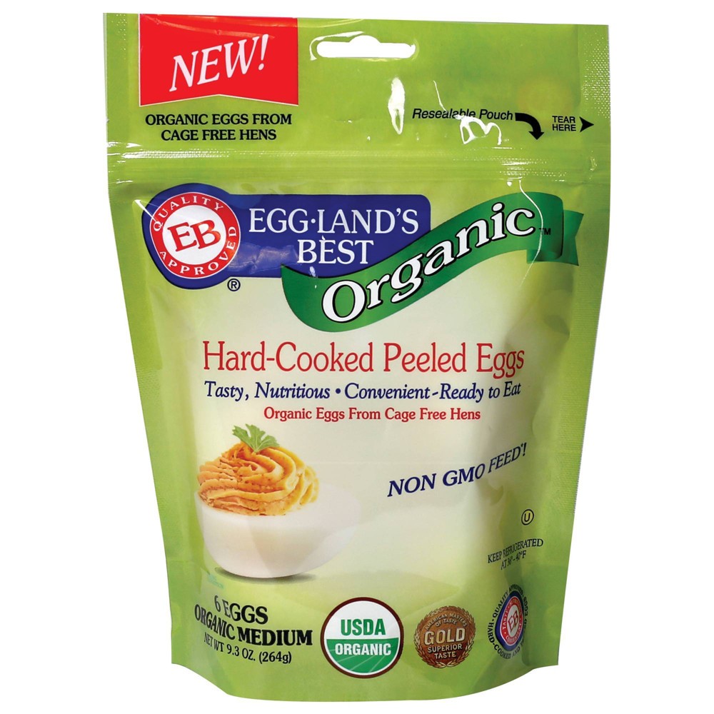 HARD-COOKED PEELED EGGS
