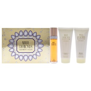 White Diamonds by Elizabeth Taylor for Women - 3 Pc Gift Set 3.3oz EDT Spray, 3.3oz Body Lotion, 3.3oz Body Wash - 1 of 1