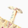 PATPAT Disney Princess Frozen Elsa Anna Toddler Girl Dress Bow Strap Smocked Summer Outfit Birthday Party Clothes 2-6 Years - 2 of 4