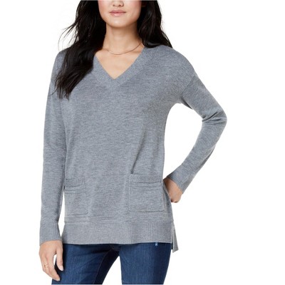 maison Jules Womens Casual Tunic Sweater