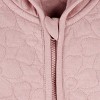 Carter's Just One You® Baby Girls' 2pc Quilted Sweatshirt & Jogger Pants Set - Pink - 3 of 3