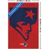 Trends International NFL New England Patriots - Logo 25 Unframed Wall Poster Prints - 3 of 4