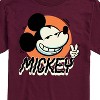 Men's - Disney - Mickey Peace Short Sleeve Graphic T-Shirt - 2 of 4