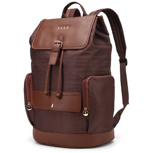 ELLE Luggage 25L Eleganza Monogram Backpack - 1 of 4