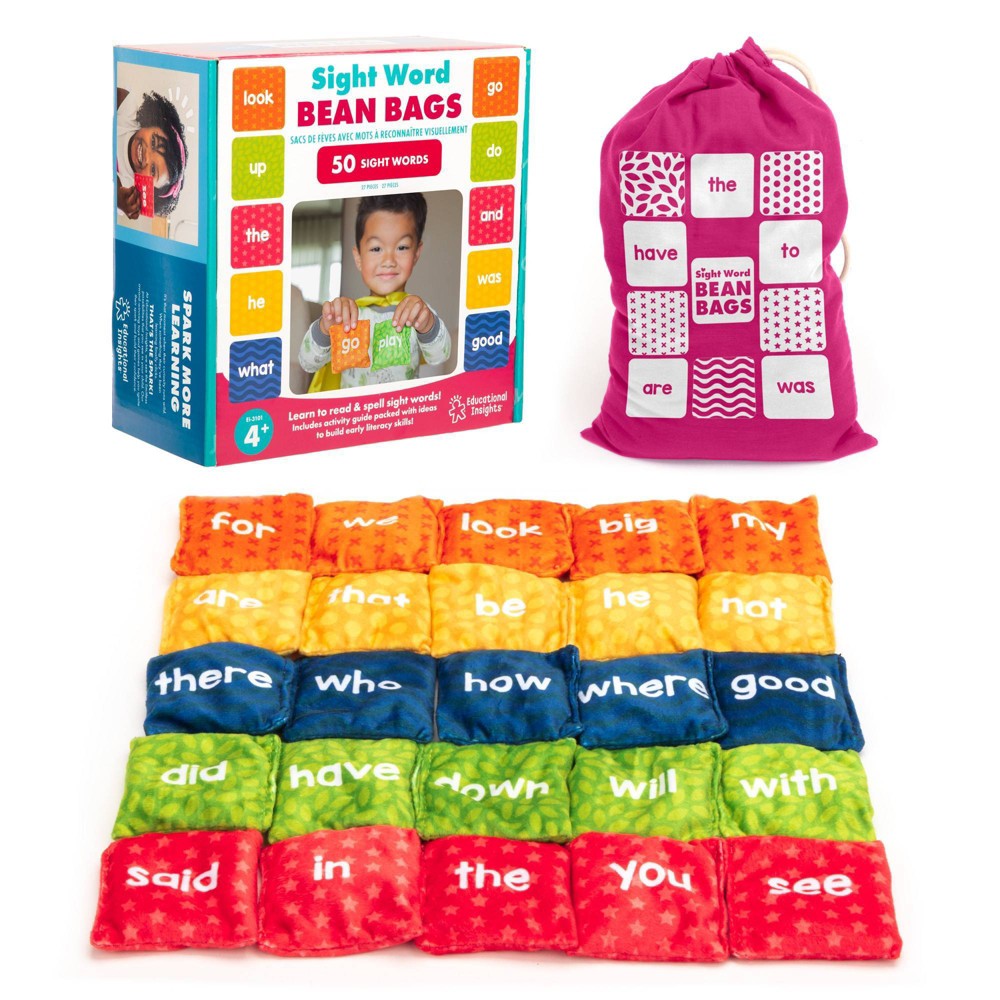 Educational Insights Sight Word Bean Bags