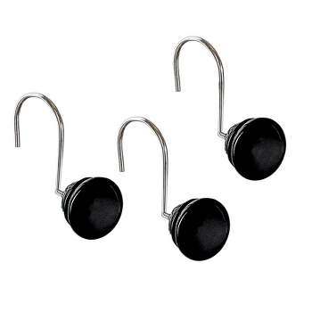 Creative Scents Gray 12 Shower Curtain Hooks : Target