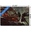 Trends International Dungeons and Dragons - Drizzt vs Demogorgon Unframed Wall Poster Prints - 3 of 4