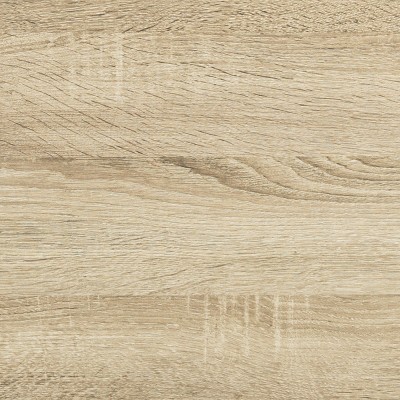 Marcel Beige Wood and Metal Rectangular End Table
