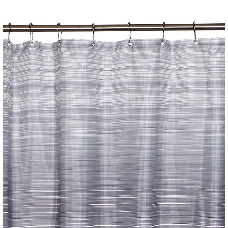 Ombre Line Shower Curtain Gray - Moda at Home, 5 of 6
