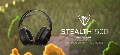 Turtle Beach Stealth 500 Wireless Headset for PlayStation Black