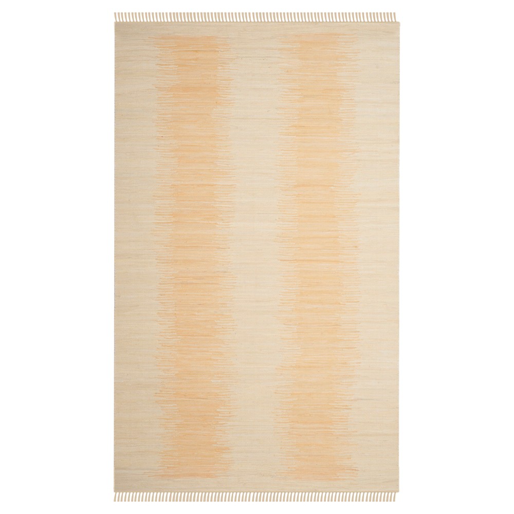 Ivory Geometric Flatweave Woven Area Rug 6'x9' - Safavieh