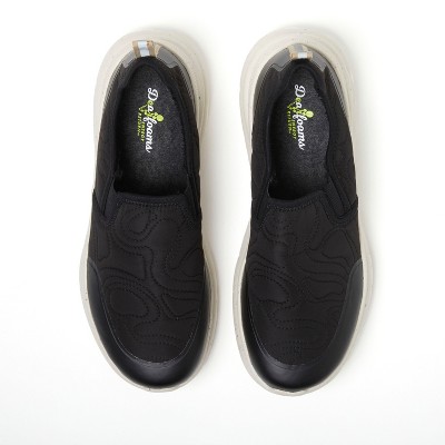 Dearfoams Men's Tahoe Closed Back Slip-On Sneaker - Black Size 10 — фото 4