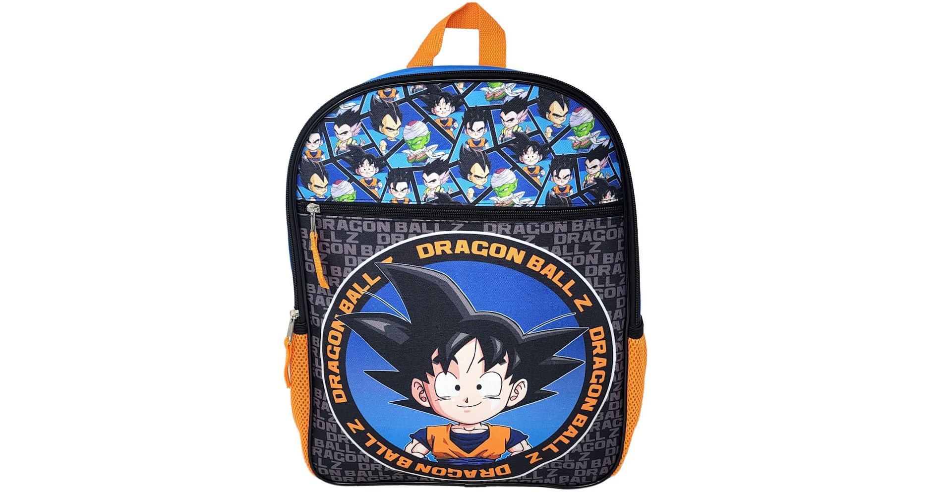 Dragon Ball Z Goku Backpack 16" DBZ Gohan Vegeta Piccolo Gotenks