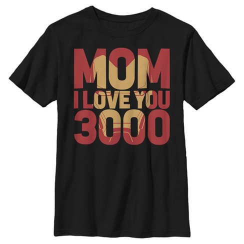 Boy's Marvel Iron Man Mom I Love You 3000 T-Shirt - image 1 of 4