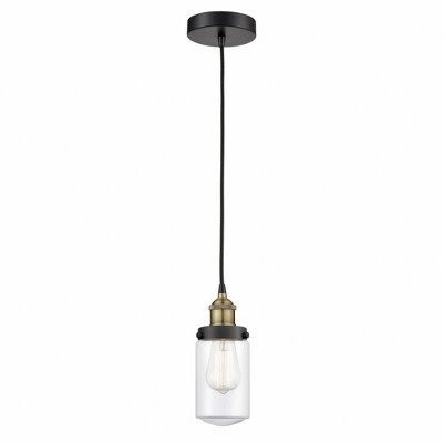 Dover - 1 Light Mini Pendant In Traditional Style-10.25 Inches Tall and 4.5 Inches Wide