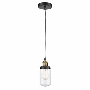 Dover - 1 Light Mini Pendant In Traditional Style-10.25 Inches Tall and 4.5 Inches Wide - 1 of 1