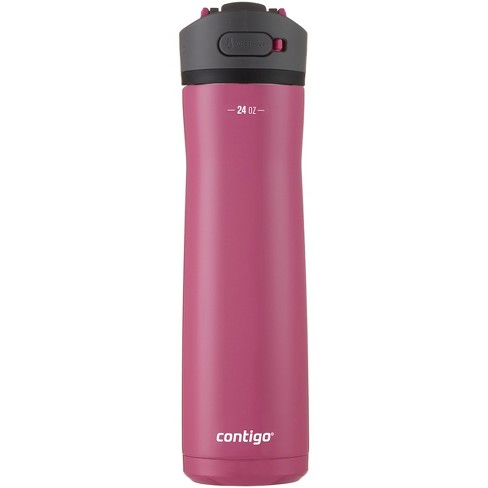  Contigo Byron Vacuum-Insulated Stainless Steel Travel Mug with  Leak-Proof Lid, Reusable Coffee Cup or Water Bottle, BPA-Free, Keeps Drinks  Hot or Cold for Hours, 20oz, Sake : Home & Kitchen