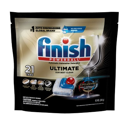 Finish Fresh Ultimate Dishwasher Detergent Tablets - 21ct