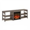 HOMLUX Fireplace TV Stand for up to 75" TV with Storage Shelves - 2 of 4