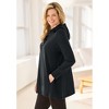 Woman Within Plus Size Snap Hoodie Pocket Sweatshirt - 4 of 4