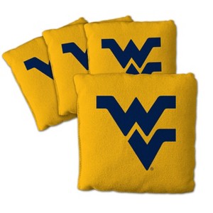 NCAA West Virginia Mountaineers 4pk Yellow Toss Game Set - 1 of 4