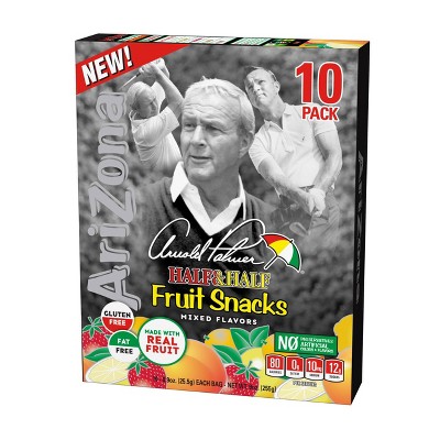 Photo 1 of 1 case AriZona Fruit Snacks Arnold Palmer - 10pk  exp 11/14/2024