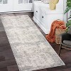 Acekool Runner Rug Modern Abstract Shag Low Pile Non Shedding Fade Stain Resistant Soft Accent Carpet for Hallway Bedroom Entryway - 2 of 4