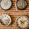 Yosemite Home Decor Black Round Gear Clock - 4 of 4
