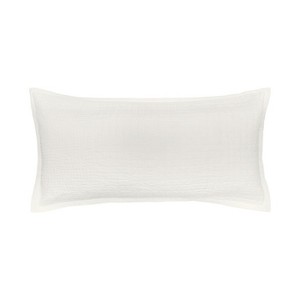 EY Essentials Willa Ivory King Sham - 1 of 4