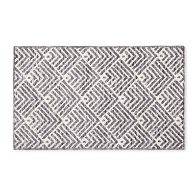 TOWN & COUNTRY EVERYDAY Walker Modern Stripe Everwash Washable Kitchen Mat