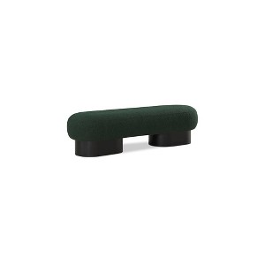 Meridian Furniture,Robertson Boucle Fabric Bench - 1 of 4