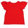 RuffleButts Girls Short Sleeve Scallop Tee - 2 of 4